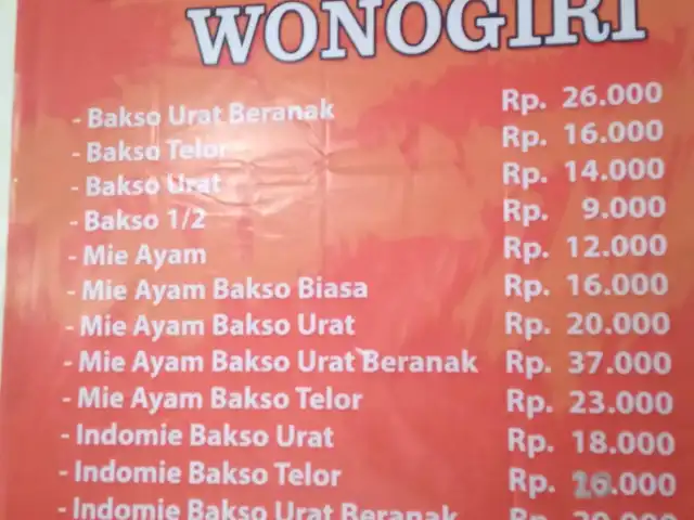 Gambar Makanan Bakso Gareng Wonogiri 3