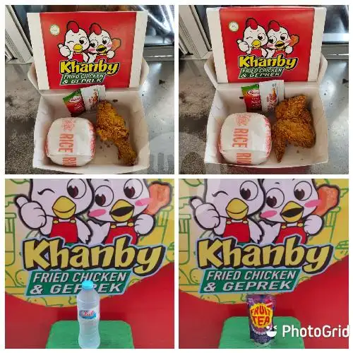 Gambar Makanan Khanby Fried Chicken & Geprek, Kapten Dulasim 1