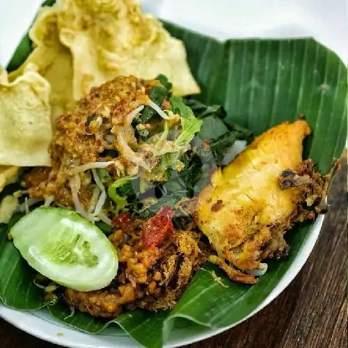 Gambar Makanan Pecel Pincuk Jawa Ayam Bakar Madu Mbak Dita, Bali Cliff 9