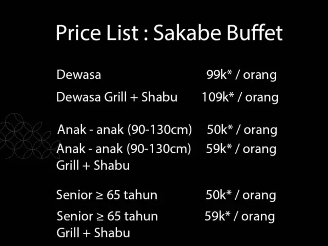 Gambar Makanan Sakabe Buffet 1