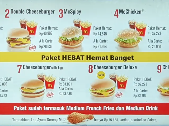 Gambar Makanan McDonald's 1