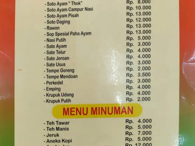 Gambar Makanan Soto Mat Tjangkir 1