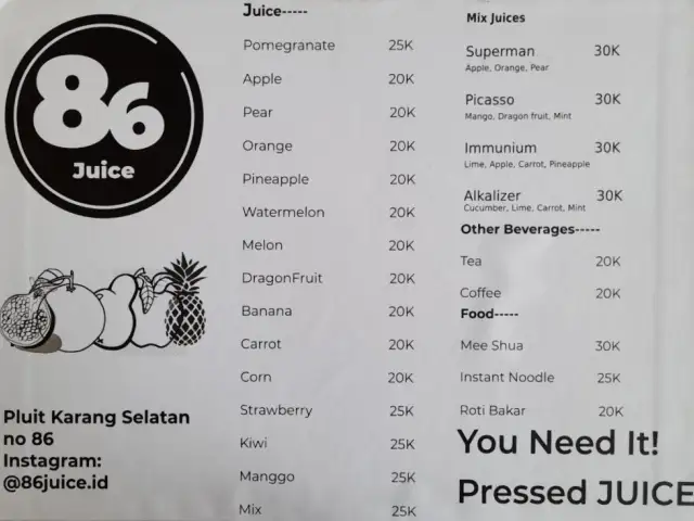 Gambar Makanan 86 Juice 5