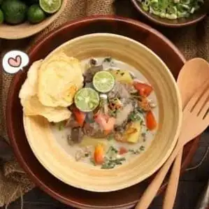 Gambar Makanan Soto Betawi Ibu Yayah- Rawa Terate 13