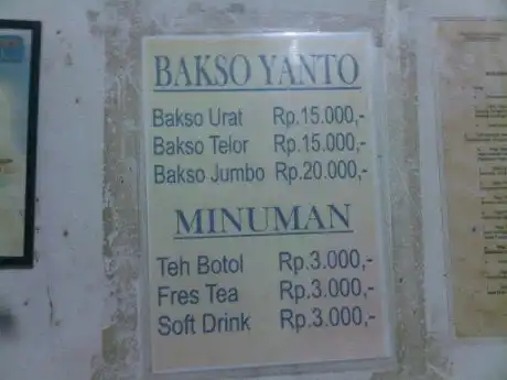 Gambar Makanan Bakso Yanto 13