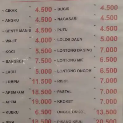 Aneka Kue Basah Kembar Sari