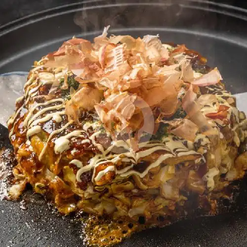 Gambar Makanan Topokki, Takoyaki, Okonomiyaki dan Pisang Keju Adikkaka, Ibu Ganirah 8
