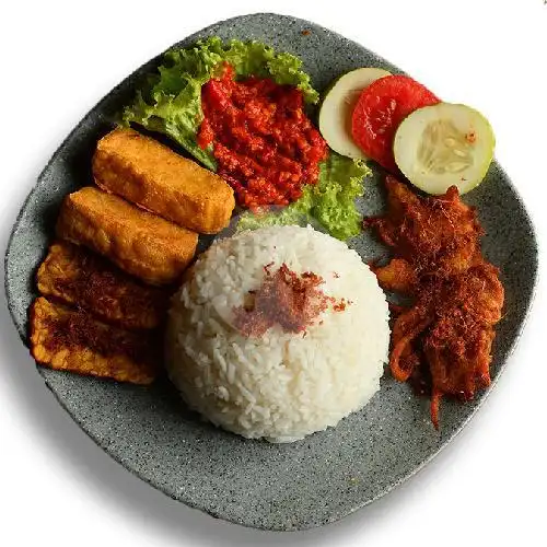 Gambar Makanan Cafe Adek Vegetarian, Komplek Griya Mas 15