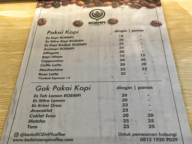 Gambar Makanan Roempi Coffee 5