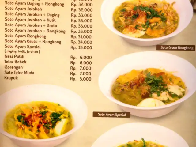 Gambar Makanan Soto Ayam Ambengan 1