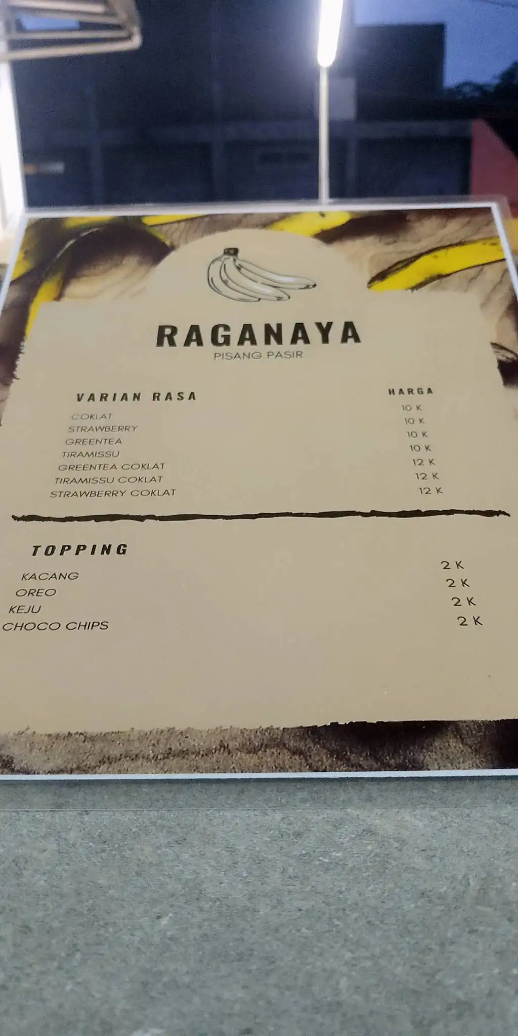 PISANG PASIR RAGANAYA