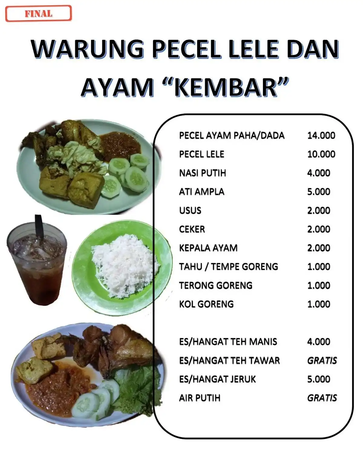 Warung Pecel Lele Kembar