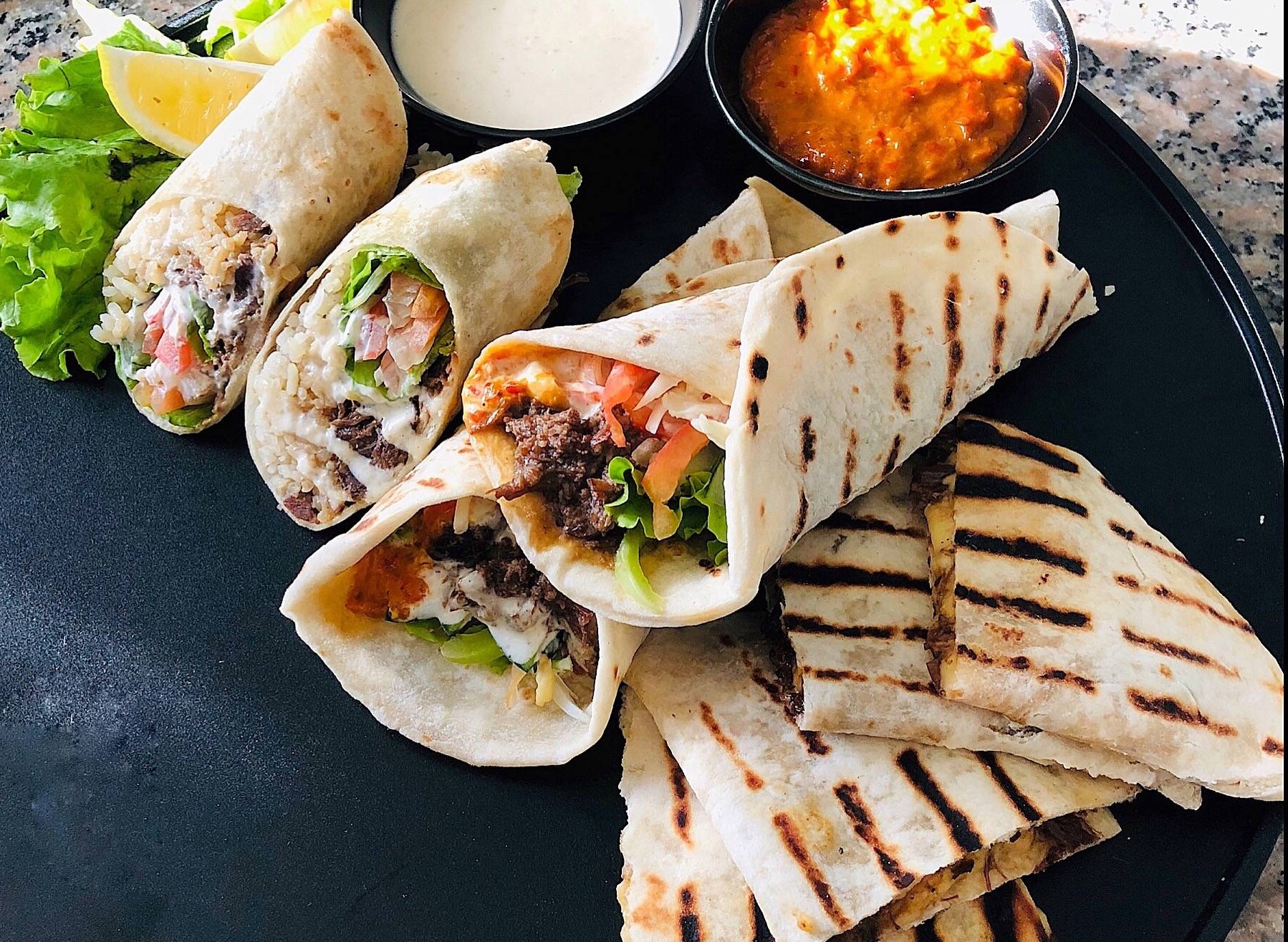 PAPI Burritos Shawarma and Quesadillas Santo Domingo near me in Capas