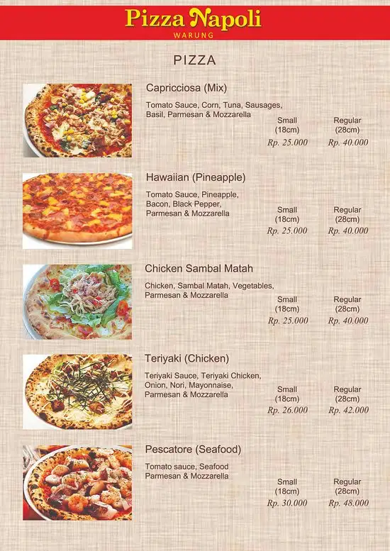 Gambar Makanan Pizza Napoli 7