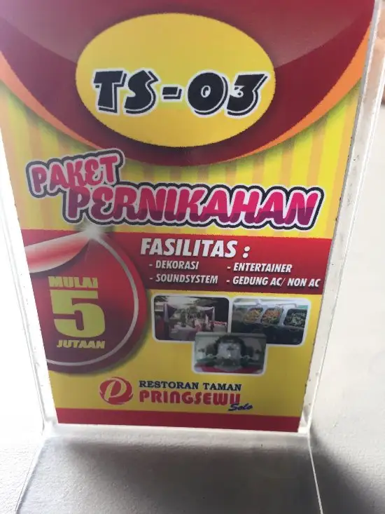 Gambar Makanan Restoran Taman Pringsewu Solo 7