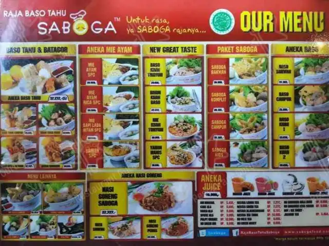 Gambar Makanan Saboga Raja Baso Tahu 1