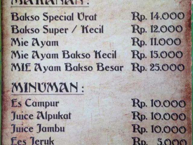 Gambar Makanan Bakso Super Vian 3