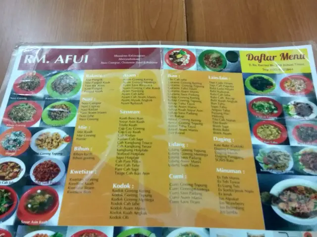 Gambar Makanan RM Afui Masakan Kalimantan 7