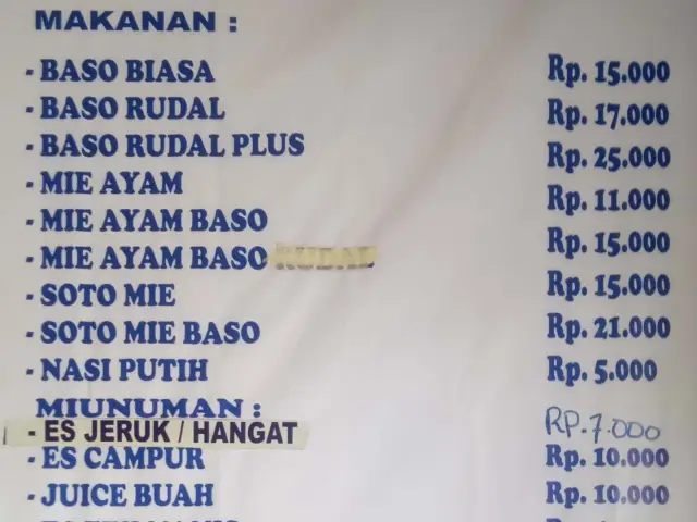 Gambar Makanan Pondok Baso Solo Mas To 1