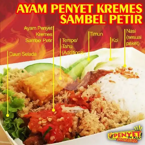 Gambar Makanan PENYETIN AJA, Harjamukti 3