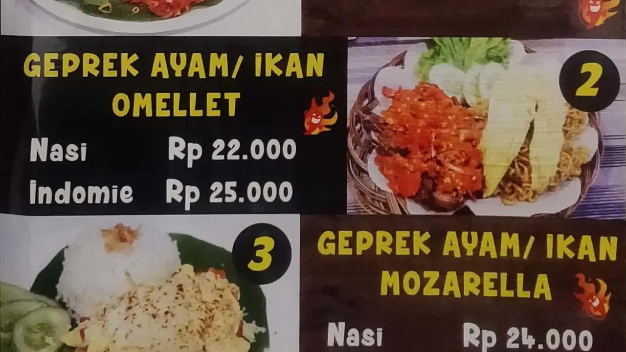 Sambel Gila SS Ikan & Ayam Geprek