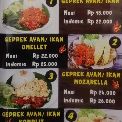 Sambel Gila SS Ikan & Ayam Geprek