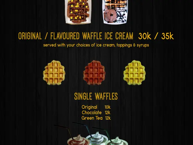 Gambar Makanan Zucker Waffle 1