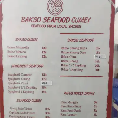 Bakso seafood cumey