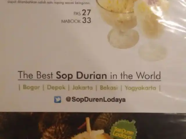 Gambar Makanan Sop Duren Lodaya 8