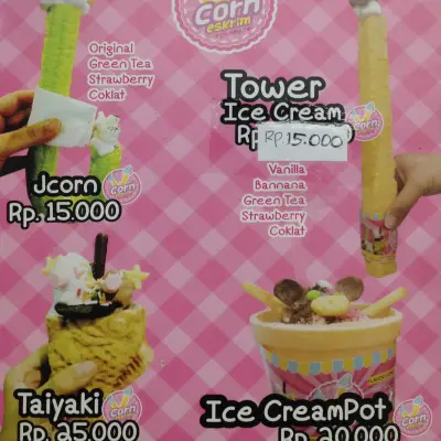 J Corn Ice Cream