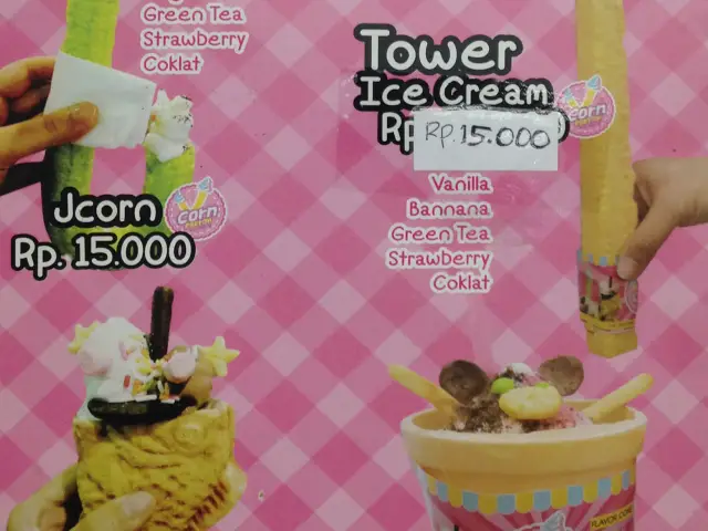 J Corn Ice Cream