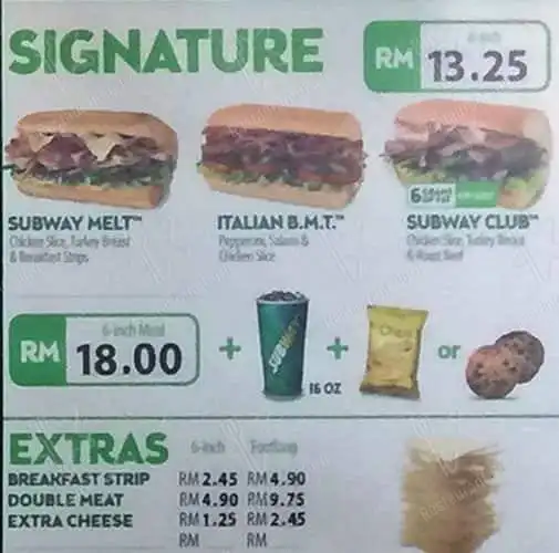 Subway Jalan Pinang Food Photo 7