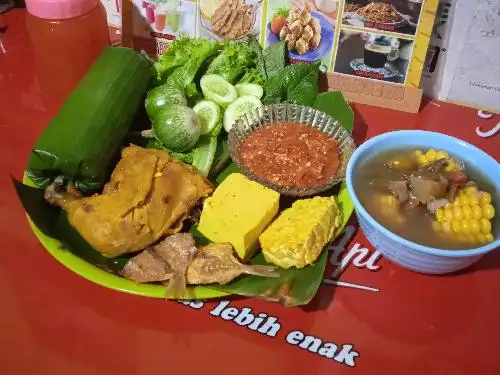 Nasi Timbel Sambel Lumpang Teh Imas