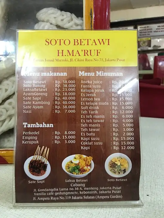 Gambar Makanan Soto Betawi H. Ma'ruf 9