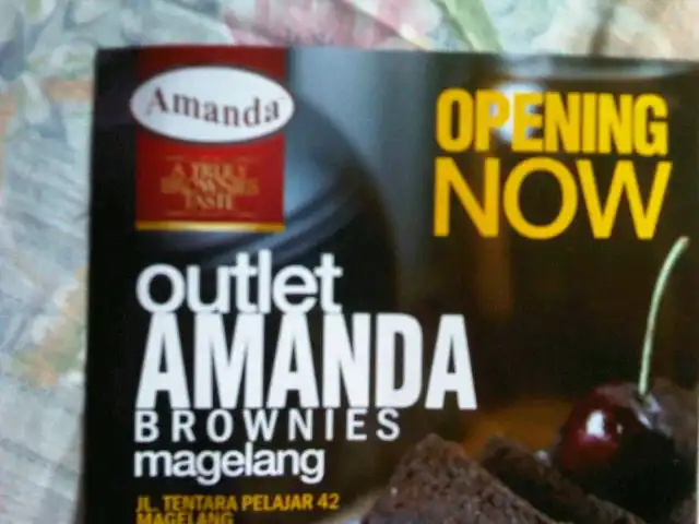 Amanda Brownies Kukus