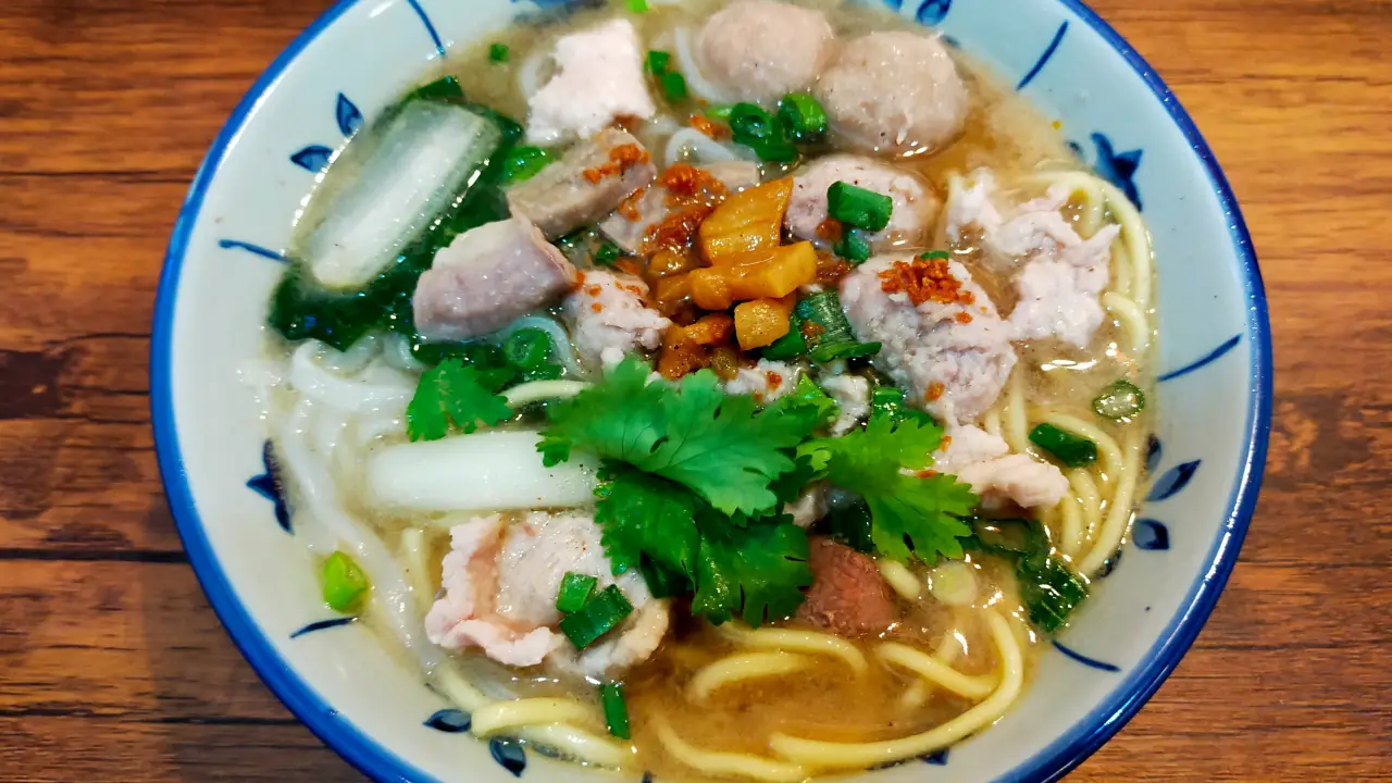 Pork Noodle Rong Kee