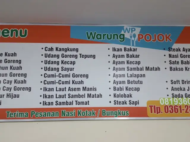 Gambar Makanan Warung Pojok 7