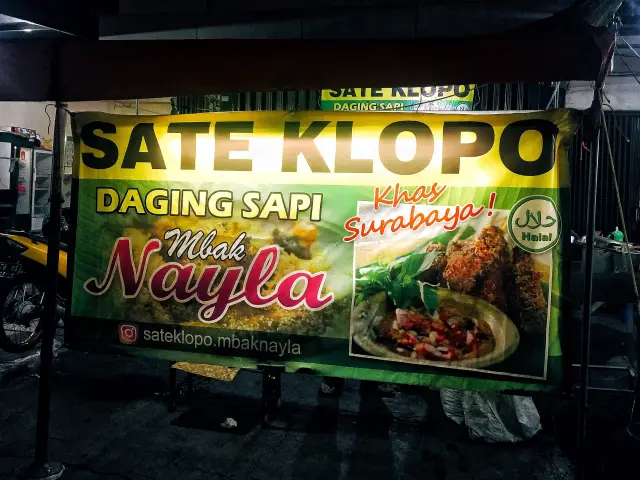 Gambar Makanan Sate Klopo Daging Sapi Mbak Nayla 8