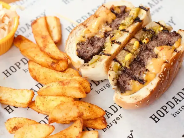 Hopdaddy Burger'nin yemek ve ambiyans fotoğrafları 14