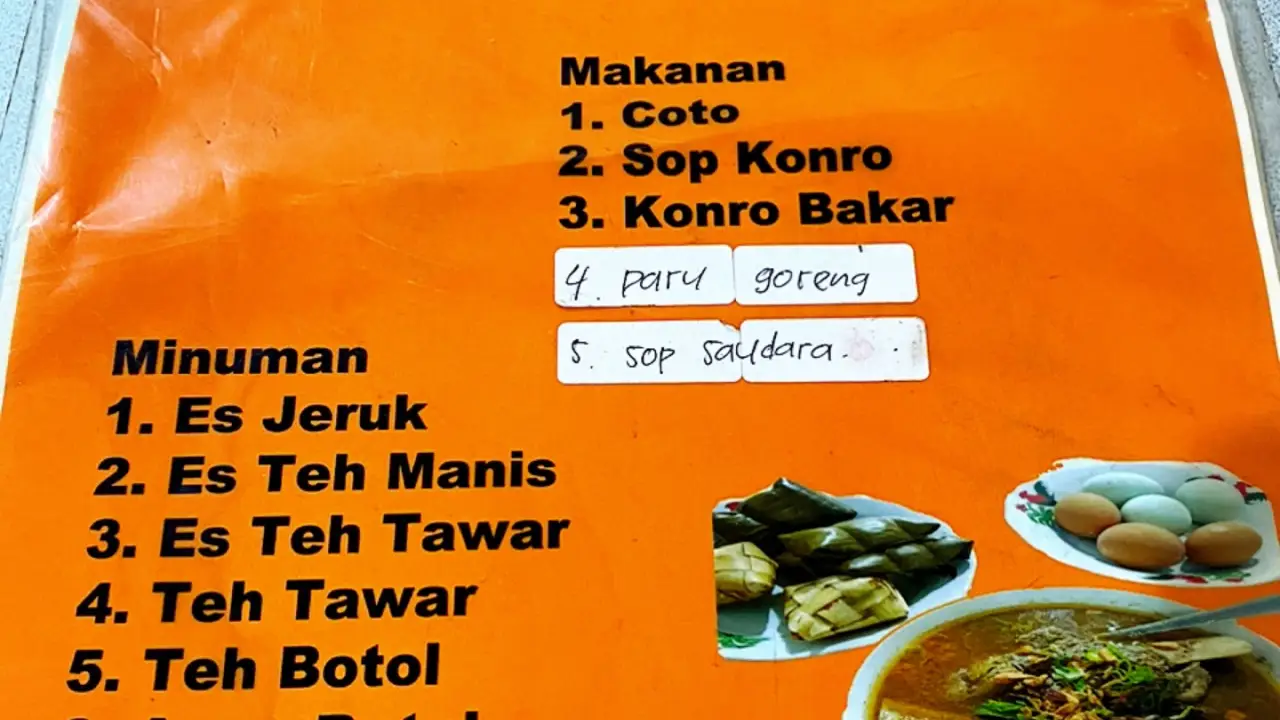 Coto Makassar Nusantara Sop Konro