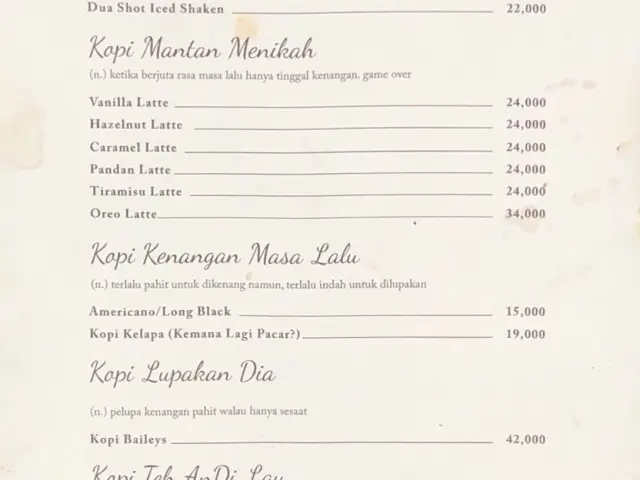 Gambar Makanan Kopi Kenangan 16