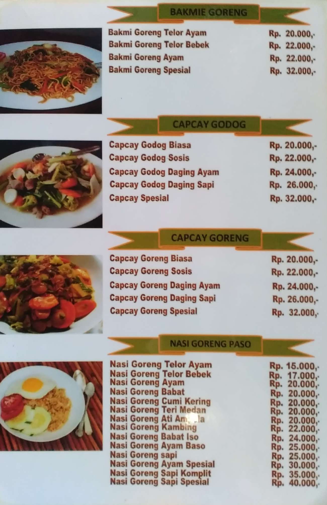 Harga Menu Baso Paso Terbaru 2022 2023 Di Jakarta Jakarta