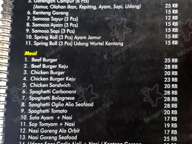 Gambar Makanan Kedai Orbit 1