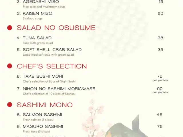 Nori Sushi @ Cormar Suites Food Photo 1