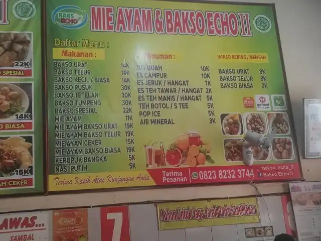 Gambar Makanan Mie ayam & Bakso Echo 2 9