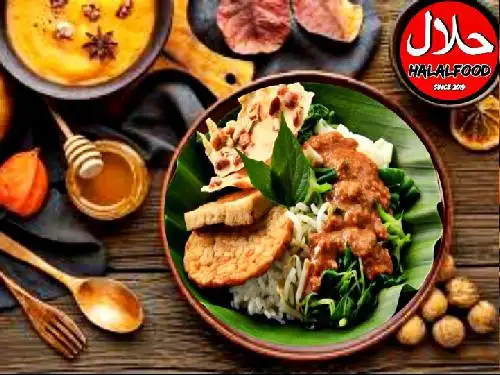 HalalFood Juara Nasi Pecel & Rujak Cingur, Renon