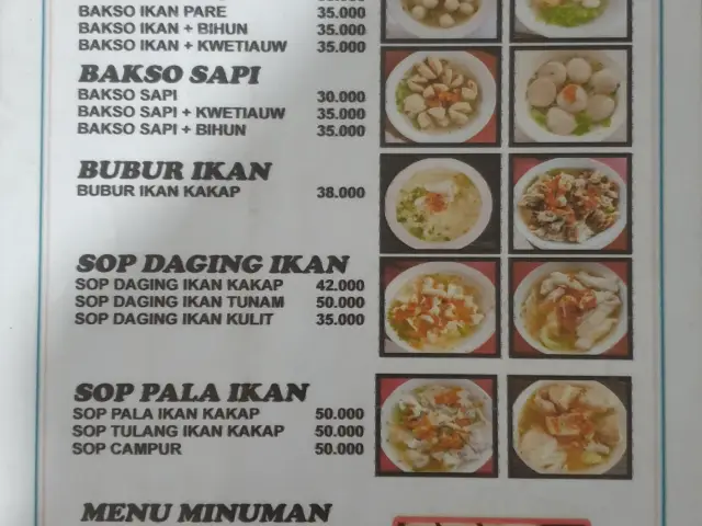 Gambar Makanan Sup Ikan Atek (Sop Ikan 388) 1