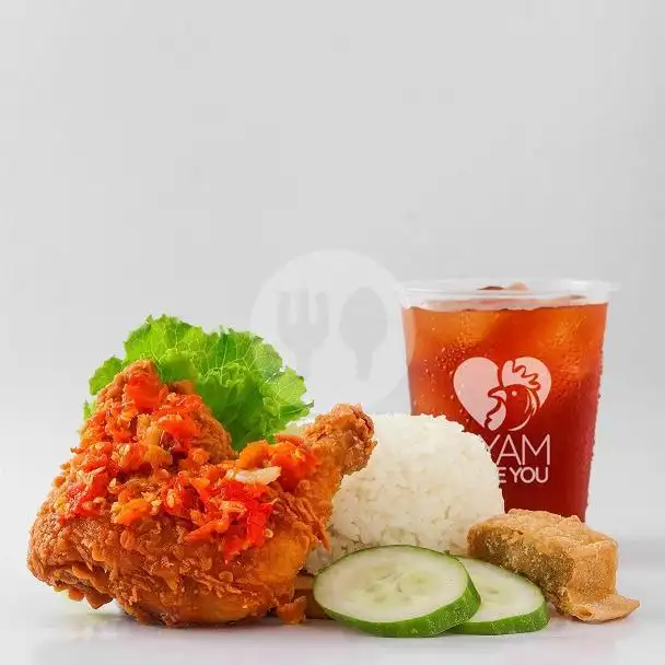 Gambar Makanan Ayam Love You, Komp Bunyamin Permai 2 1