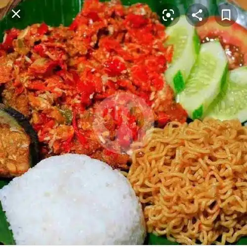 Gambar Makanan Ayam Geprek Sambal Uji Nyali Pok Noer, Cempaka Putih 3