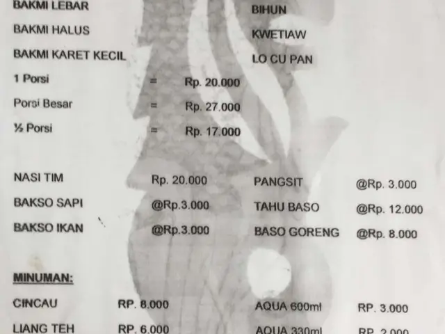 Gambar Makanan BakmiSingapur 13